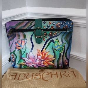 Anuschka Leather Organizer Bag